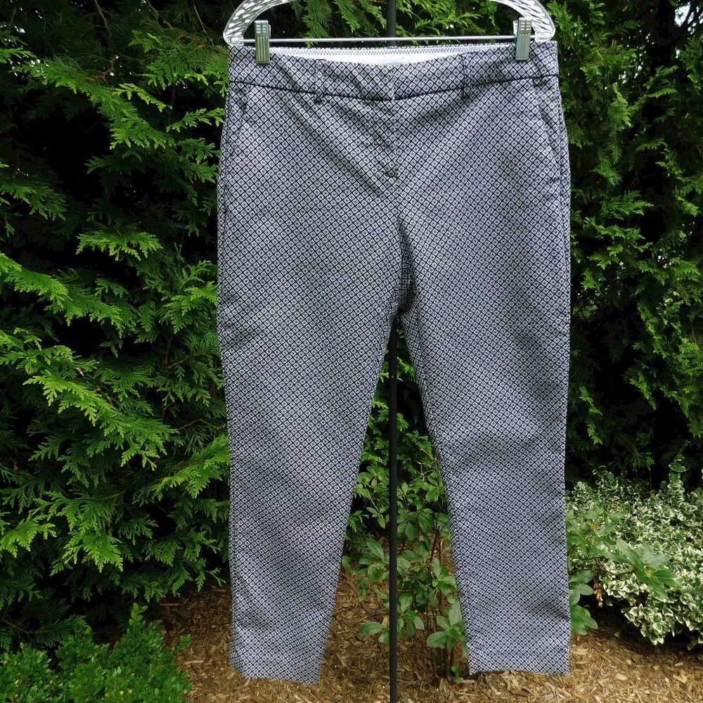 Katherine Barclay Montreal Printed Stretch Ankle Pants